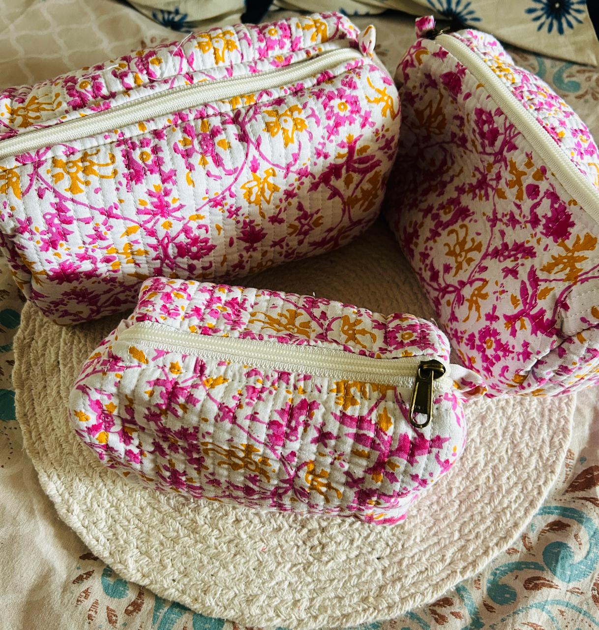 Travel Kit Pouch (Set of 3)