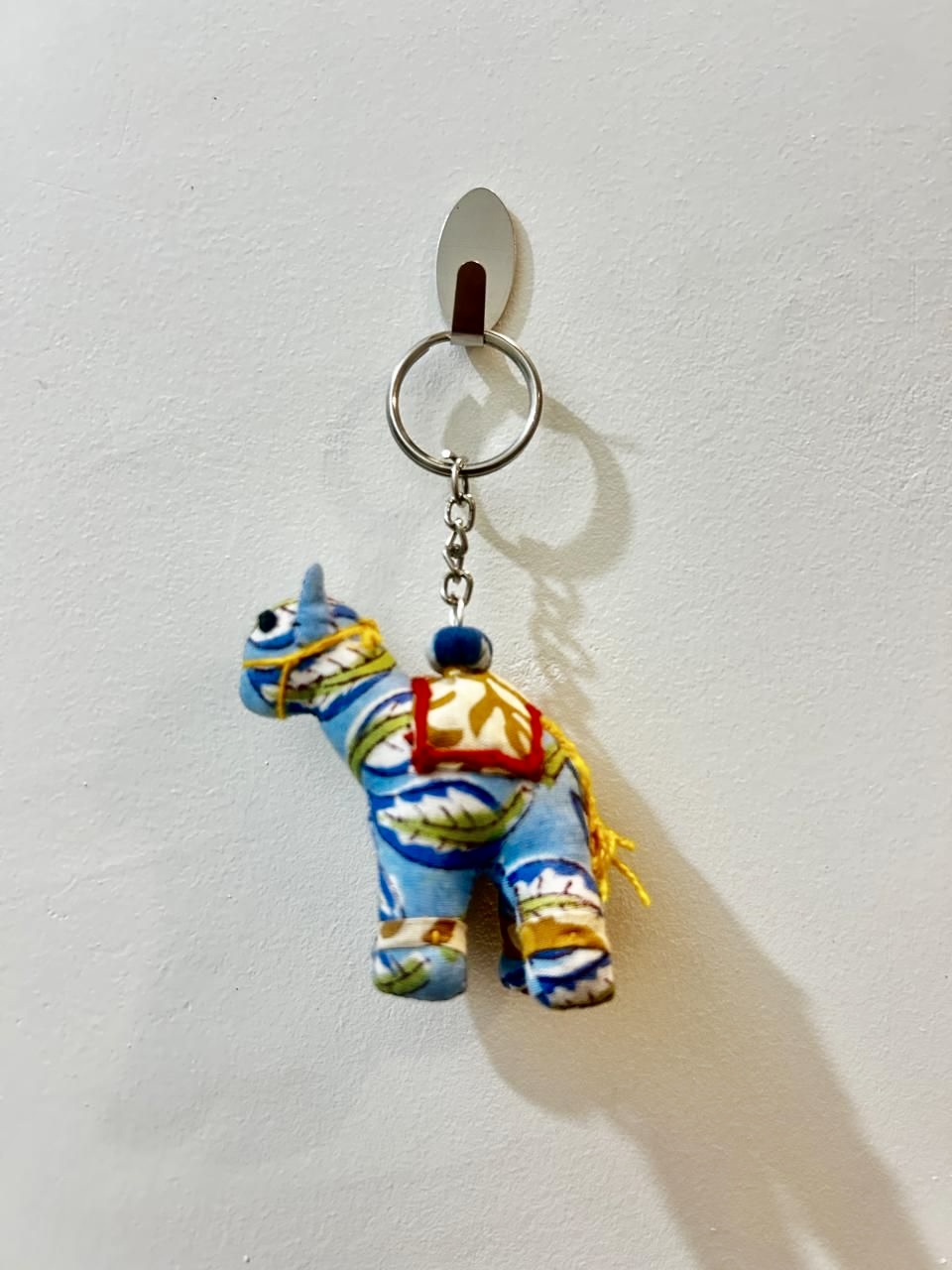 Camel Fabric Keychain – Upcycled | Swizuka