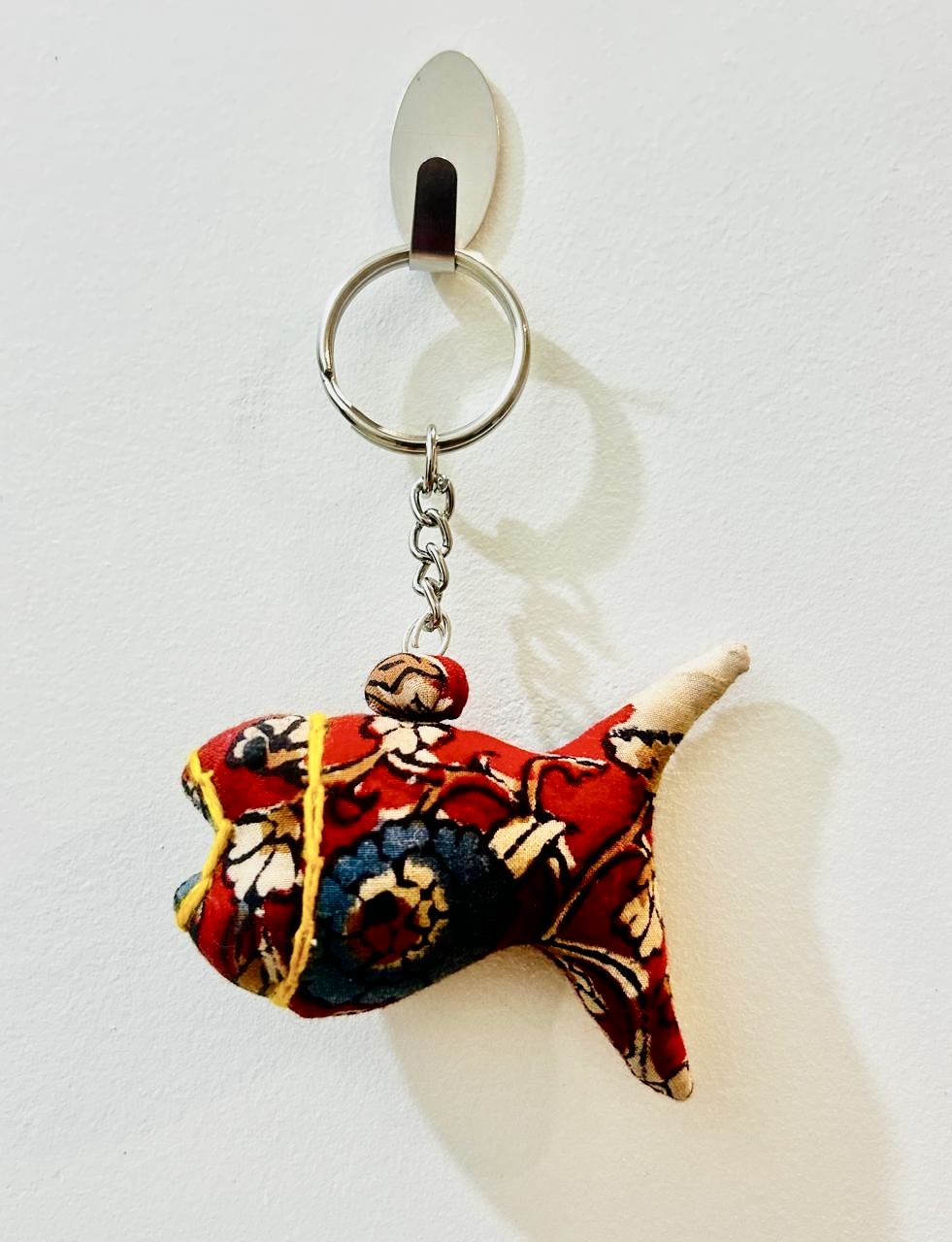 Fish Fabric Keychain – Upcycled | Swizuka